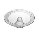 Ver imagem 2 de Prato para Bolo Cristal com Pé Radial Lyor