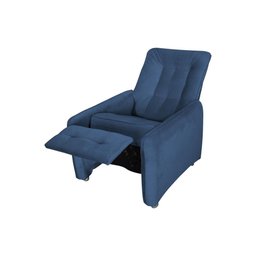 Poltrona Matrix Reclinável Sandero - Azul Light - 3