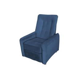 Poltrona Matrix Reclinável Sandero - Azul Light - 1