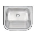 Ver imagem 1 de Tanque de Parede Hera Wall 30 L em Inox Acetinado 50x40 Cm