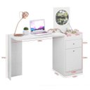 Ver imagem 7 de Conjunto Escrivaninha com Espelho Capricho e Penteadeira Camarim com Espelho Rouge Espresso Móveis