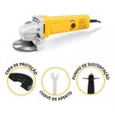 Ver imagem 4 de Esmerilhadeira Lixadeira Angular 860w Nakasaki Profissional