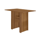 Ver imagem 4 de Conjunto Mesa 4 Cadeiras Milano Poliman Bege/Carvalho/Savana