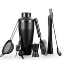 Ver imagem 3 de Kit Coqueteleira Profissional 9 Peças Vitino Nerobar 750ml Inox Fosco Premium