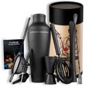 Ver imagem 2 de Kit Coqueteleira Profissional 9 Peças Vitino Nerobar 750ml Inox Fosco Premium