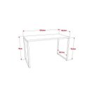 Ver imagem 5 de Kit 2 Peças com Mesa para Escritório 120cm e Estante Multiuso Kuadra