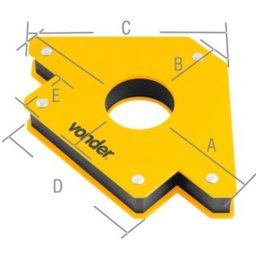 Esquadro Magnético 30 Kilos - 3599030000 - Vonder Esquadro Magnético 30kg - 3599030000 - Vonder - 2