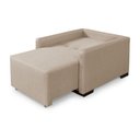 Ver imagem 4 de Poltrona Reclinável Retrátil Tecido Linho Conforto Total