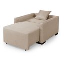 Ver imagem 3 de Poltrona Reclinável Retrátil Tecido Linho Conforto Total