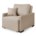 Ver imagem 2 de Poltrona Reclinável Retrátil Tecido Linho Conforto Total