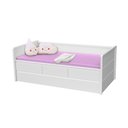 Ver mais imagens de Bicama Baba 3 Gavetas Lais com Auxiliar Carolina Baby Branco