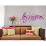 Adesivo Decorativo de Parede Musical C/ Notas Musicais - 1