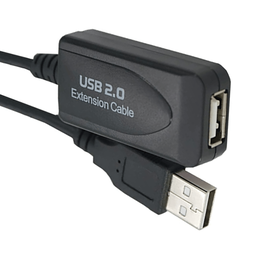 Cabo Extensor Usb 2.0 Cabo 10 Metros Am+fm Preto Amplificado - 3