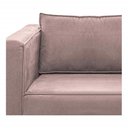 Ver mais imagens de Kit Sofá 2 Lugares e 2 Poltronas Europa Linho Rosê AM Decor