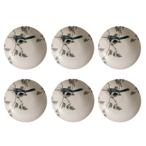 Conjunto de Pratos Fundos 06 Peças Coup Lípsia Porto Brasil Conj Pratos Fundos Coup Lípsia 06 peças