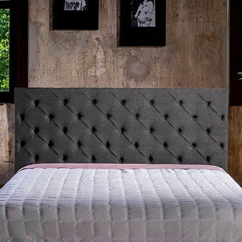 Cabeceira - Painel - Duo 04 - Linho Bege 12930 - 168x68x07 Queen