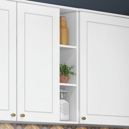 Armário Aéreo 3 Nichos 20cm Emily Henn - 1