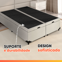 Ver imagem 5 de Cama Box com Baú Queen 1,58m Prince Branco
