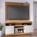 Ver imagem 2 de Rack para Sala de Estar Tv 47 Pol com Rodízios Raya C04 Freijó Off White - Lyam Decor