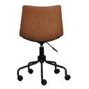 Ver imagem 3 de Cadeira Escritorio Karb Base Aço Cor Caramelo 83cm - 66371
