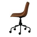 Ver imagem 4 de Cadeira Escritorio Karb Base Aço Cor Caramelo 83cm - 66371