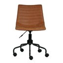 Ver imagem 2 de Cadeira Escritorio Karb Base Aço Cor Caramelo 83cm - 66371
