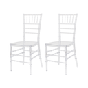 Ver imagem 1 de Kit 2 Cadeiras Tiffany Policarbonato Sala Cozinha Jantar Restaurante Eventos Festas Mercado Cadeiras