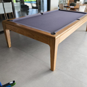 Ver imagem 5 de Mesa de Sinuca e Jantar Ágata Freijó 2 em 1 Madeira Acabamento Luxo Alto Padrão