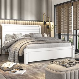Cama Casal em MDF Madri Espresso Móveis - 1