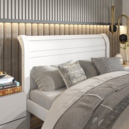 Cama Casal em MDF Madri Espresso Móveis - 4