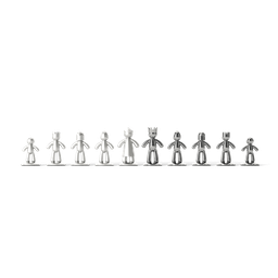 Jogo de Xadrez Elegante em Madeira e Metal Buddy Umbra - 5