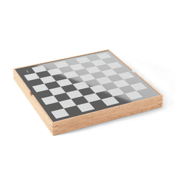 Jogo de Xadrez Elegante em Madeira e Metal Buddy Umbra - 3