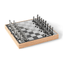 Ver imagem 2 de Jogo de Xadrez Elegante em Madeira e Metal Buddy Umbra