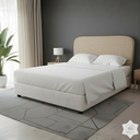 Ver imagem 3 de Cabeceira de Cama Box Casal 140cm Orgânica Areia - Linho