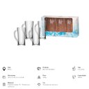 Ver imagem 3 de Conjunto 4 Canecas Chopp Taça Cerveja Caixa Copo Luxo 300ml