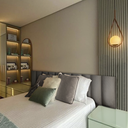 Ver imagem 3 de Kit 10 Cabeceiras de Cama Box Casal King Estofada Modulada 2,00mx45cm