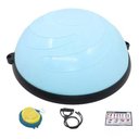 Ver imagem 3 de Meia Bola Suiça 58cm Bosu Balance Ball Pilates Yoga Pvc Hm-37475 - Azul