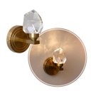 Ver imagem 6 de Arandela Cristal Lapidado Dourado Led 5w 3000k Bivolt Sindora