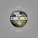 Ver imagem 4 de Arandela Cristal Lapidado Dourado Led 5w 3000k Bivolt Sindora