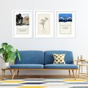 Ver imagem 2 de Kit 3 Quadros Grandes Arquétipos 60x48cm:moldura Preta