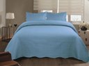 Ver imagem 1 de Jogo de Colcha Ultrassonic Urban Queen 240x260cm - Azul