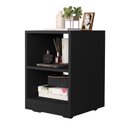 Ver imagem 1 de Mesa de Cabeceira Decore Preto - Vrk Comercio On-Line