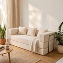 Ver imagem 3 de Sofá Loft na Caixa a Vácuo Moderno 3 Lugares 190cm Compacto Bouclê - Montanari's Decor