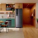Ver imagem 5 de Geladeira Brm46mk Frost Free Duplex 385 Litros Brastemp Inox 110v