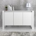 Ver imagem 1 de Balcão de Escritório com 3 Portas - Branco