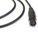 Ver imagem 4 de Cabo Para Microfone Xlr Macho / Xlr Femea Ninja Lw 03ft 0,91 Metros Preto [F018]