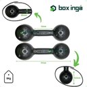 Ver imagem 7 de Torre Suporte + Halteres Emborrachados Pares de 2,4,6,8 e 10kg