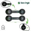 Ver mais imagens de Torre Suporte + Halteres Emborrachados Pares de 2,4,6,8 e 10kg