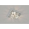 Plafon Lustre De Cristal Legitimo Quadrado 23cm - 4