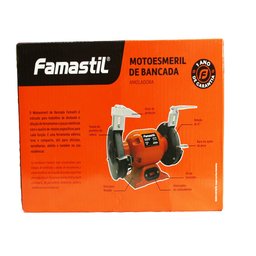 Moto Esmeril de Bancada 6" 360w Monofásico Bivolt Famastil - 7